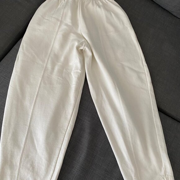 ZARA PLUSH JOGGING WIDE PANTS - Picture 8 of 8